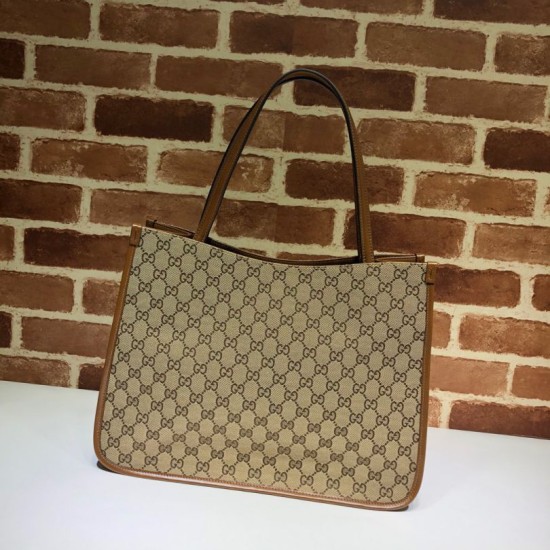 Replica Borsa tote media 1955 Horsebit 623694 marrone