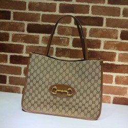 Replica Borsa tote media 1955 Horsebit 623694 marrone