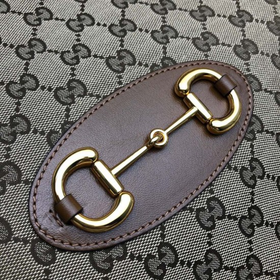 Replica Borsa tote media 1955 Horsebit 623694 marrone