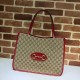 Replica Borsa tote media 1955 Horsebit 623694 rossa Replica Borsa tote media 1955 Horsebit 623694 rossa