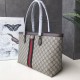 Replica Borsa tote media Ophidia GG 631685 caffè