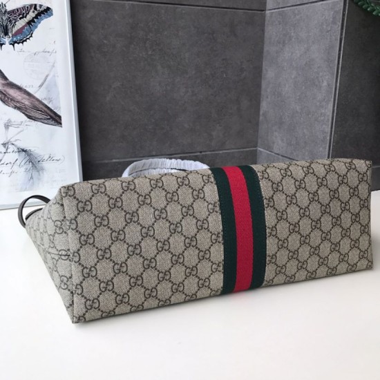 Replica Borsa tote media Ophidia GG 631685 caffè