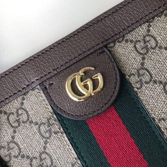 Replica Borsa tote media Ophidia GG 631685 caffè