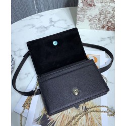 Replica Pochette 2 in 1 di vitello Montaigne Christian Dior 30 nera