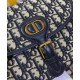 Replica Borsa Christian Dior Medium Dior Bobby Blu scuro