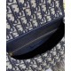 Replica Borsa Christian Dior Medium Dior Bobby Blu scuro