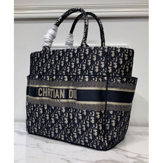 Replica Borse a mano Christian Dior Katrina Blu scuro