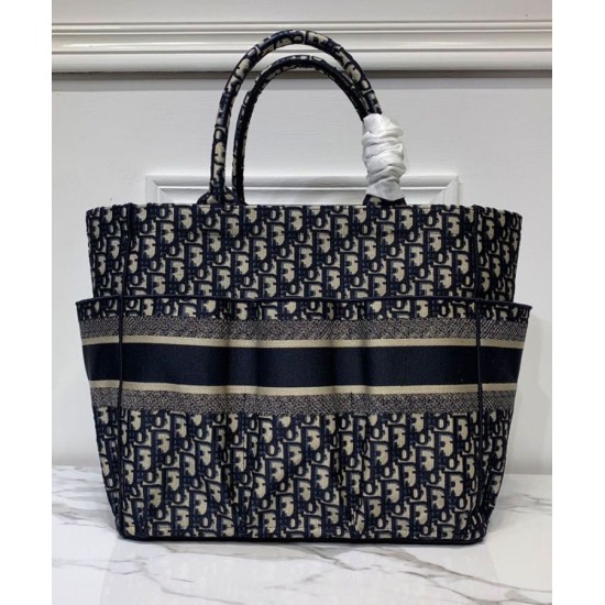 Replica Borse a mano Christian Dior Katrina Blu scuro
