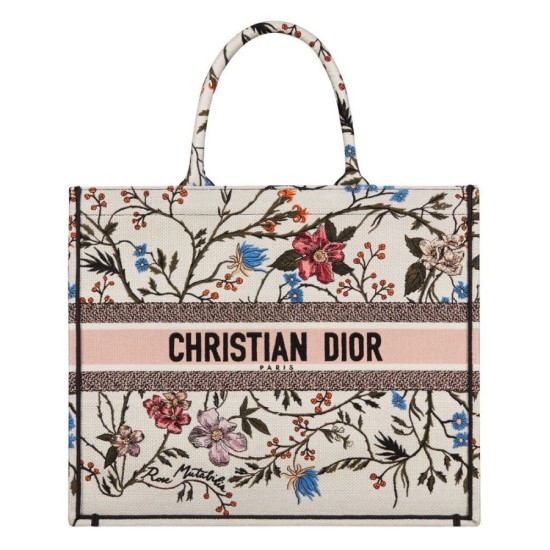 Replica Christian Dior The Book Tote Bag Bianco