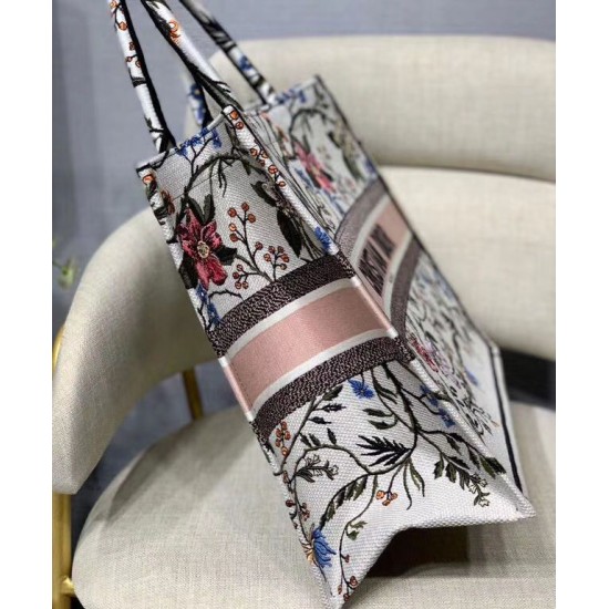 Replica Christian Dior The Book Tote Bag Bianco