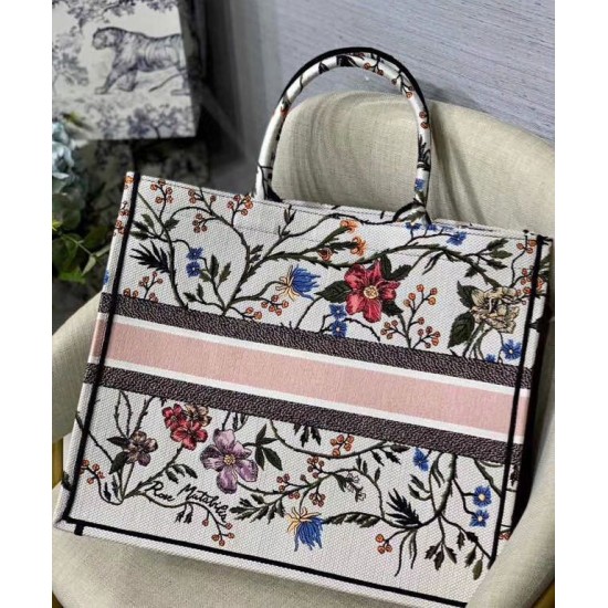 Replica Christian Dior The Book Tote Bag Bianco