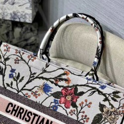 Replica Christian Dior The Book Tote Bag Bianco