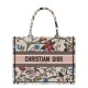 Replica Tote per libri Christian Dior piccola Dior bianca