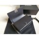 Replica Boy Classica Flap Bag A67086 Nero Argento Hardware