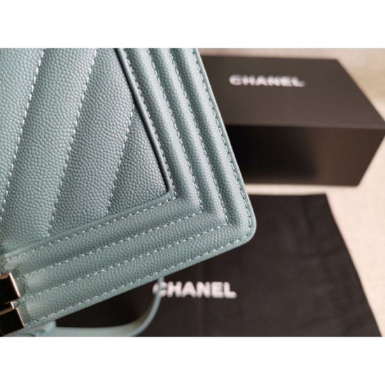 Replica Boy Classica Chevron Flap Borsa A67086 Blu chiaro