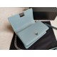 Replica Boy Classica Chevron Flap Borsa A67086 Blu chiaro