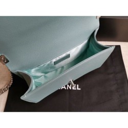 Replica Boy Classica Chevron Flap Borsa A67086 Blu chiaro