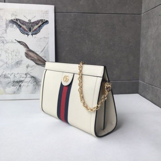 Replica Borsa a tracolla Ophidia Piccola 503879 Beige