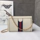 Replica Borsa a tracolla Ophidia Piccola 503879 Beige