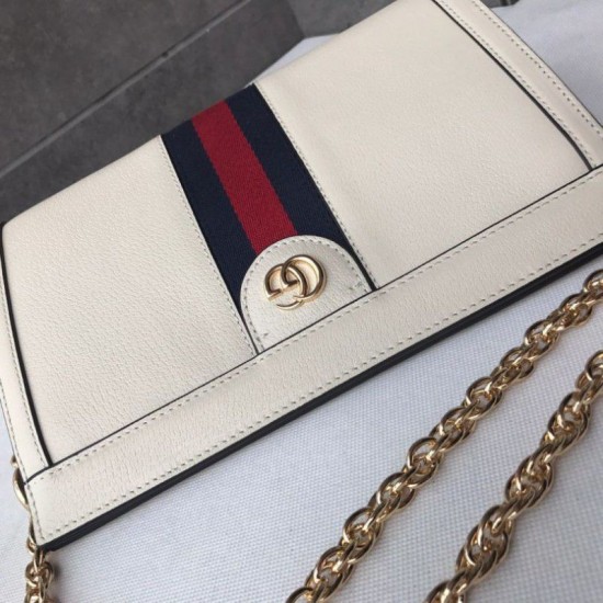 Replica Borsa a tracolla Ophidia Piccola 503879 Beige