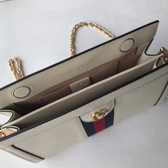 Replica Borsa a tracolla Ophidia Piccola 503879 Beige