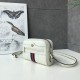 Replica Ophidia Mini Crossbody Bag 517350 Bianco
