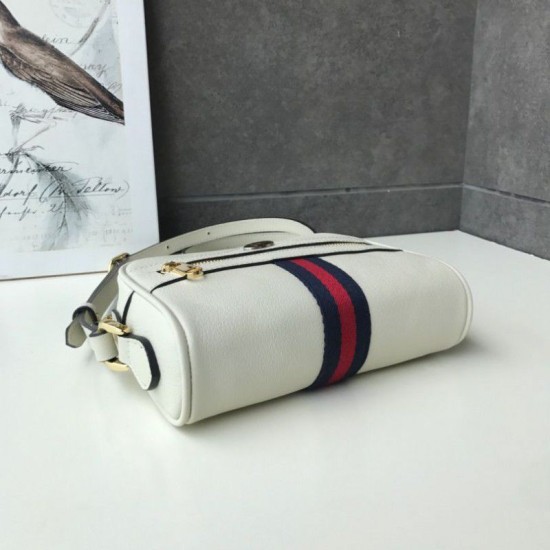 Replica Ophidia Mini Crossbody Bag 517350 Bianco