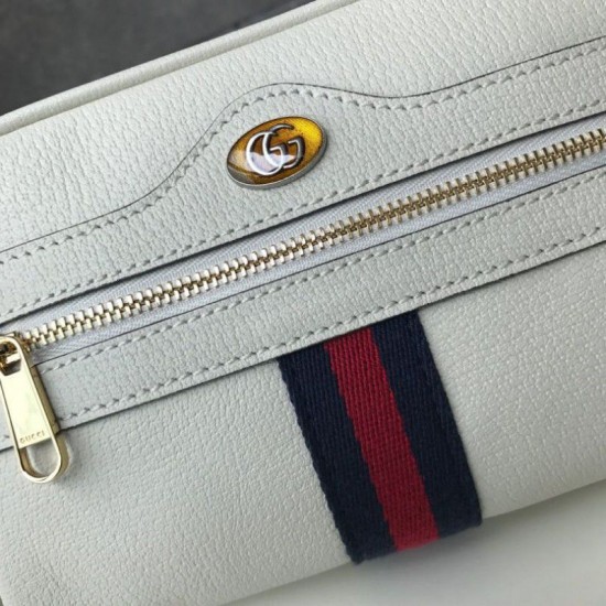 Replica Ophidia Mini Crossbody Bag 517350 Bianco