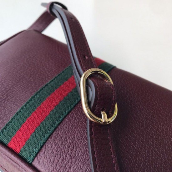 Replica Ophidia Mini Crossbody Borse 517350 Claret