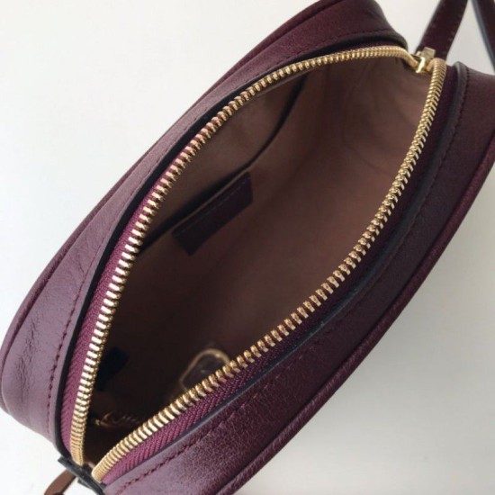 Replica Ophidia Mini Crossbody Borse 517350 Claret