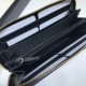 Replica Ophidia Zip Around Portafoglio 523154 Nero