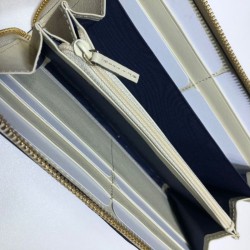 Replica Ophidia Zip Around Portafoglio 523154 Bianco