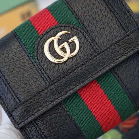 Replica Ophidia GG Portafoglio 523174 Nero