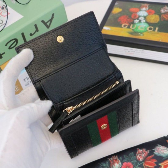 Replica Ophidia GG Portafoglio 523174 Nero