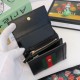 Replica Ophidia GG Portafoglio 523174 Nero