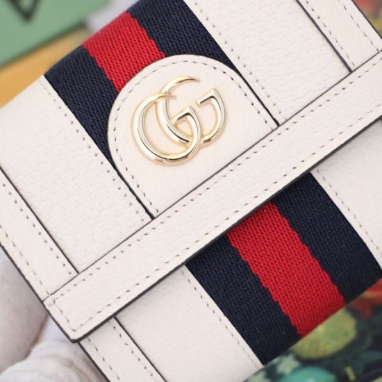 Replica Ophidia GG Wallet 523174 Bianco