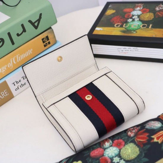Replica Ophidia GG Wallet 523174 Bianco
