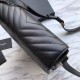 Replica Borsa a tracolla YSL Saint Laurent Joan trapuntata Y nera