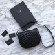 Replica Borsa a tracolla YSL Saint Laurent Joan trapuntata Y nera
