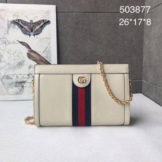 Replica Borsa a tracolla Ophidia Piccola 503879 Beige