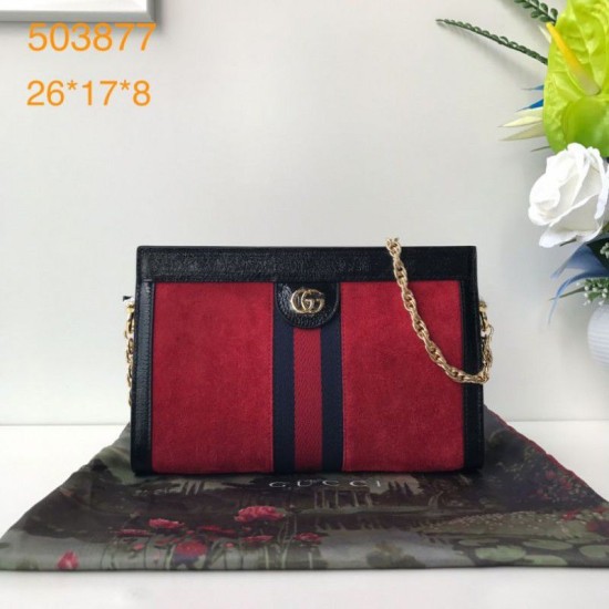 Replica Borsa a tracolla Ophidia Piccola 503879 Rosso Replica Borsa a tracolla Ophidia Piccola 503879 Rosso
