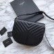 Replica Borsa a tracolla YSL Saint Laurent Joan trapuntata Y nera