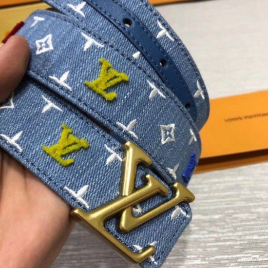 Replica Cintura New Wave 35mm Monogram Denim M0146U