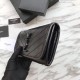 Replica Portafoglio YSL Saint Laurent Niki grande stropicciata nera Replica Portafoglio YSL Saint Laurent Niki grande stropicciata nera