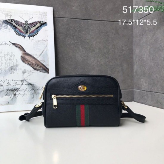 Replica Ophidia Mini Crossbody Borse 517350 Nero