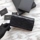 Replica Portafoglio YSL Saint Laurent Niki grande stropicciata nera Replica Portafoglio YSL Saint Laurent Niki grande stropicciata nera