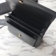 Replica Borsa YSL Saint Laurent Sunset Medium liscia oro nero