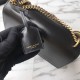 Replica Borsa YSL Saint Laurent Sunset Medium liscia oro nero