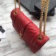 Replica Busta YSL Saint Laurent Piccola borsa Grain rosso goffrato