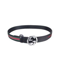 Replica Cintura in pelle 114984 Nero